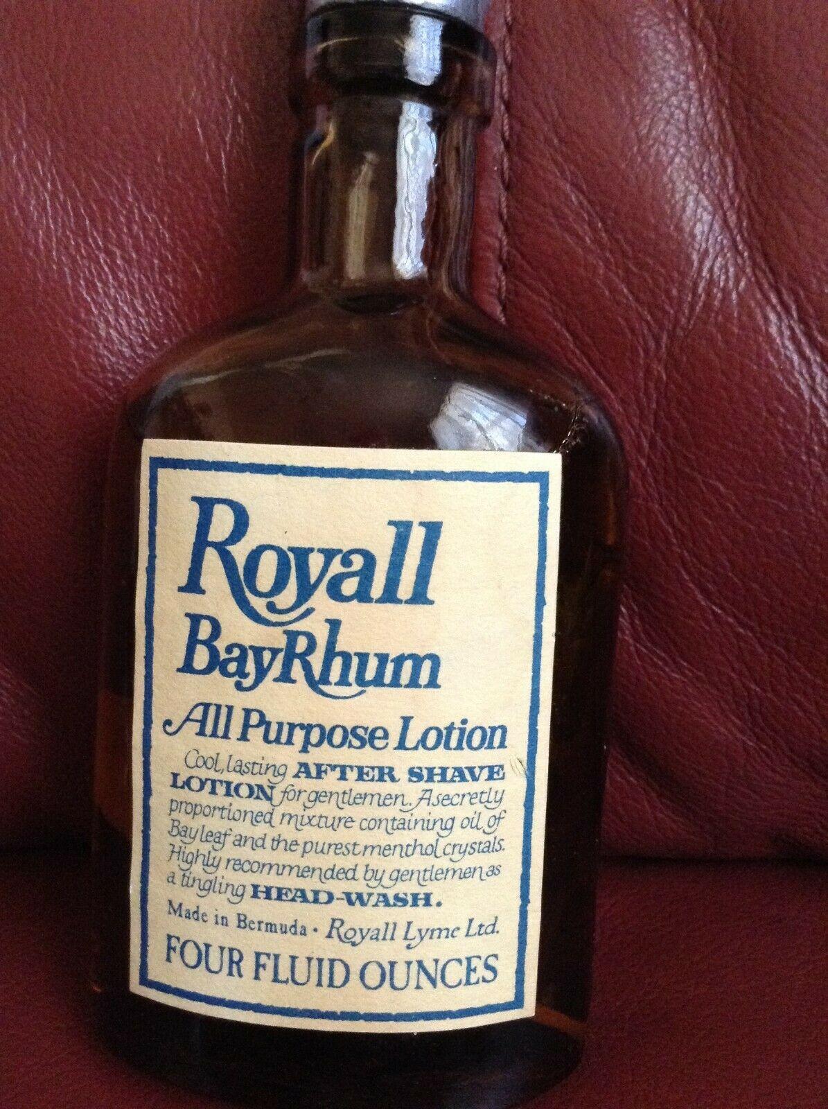 Royall Bay Rhum All-Purpose Lotion, 4 OZ. For Man Tester