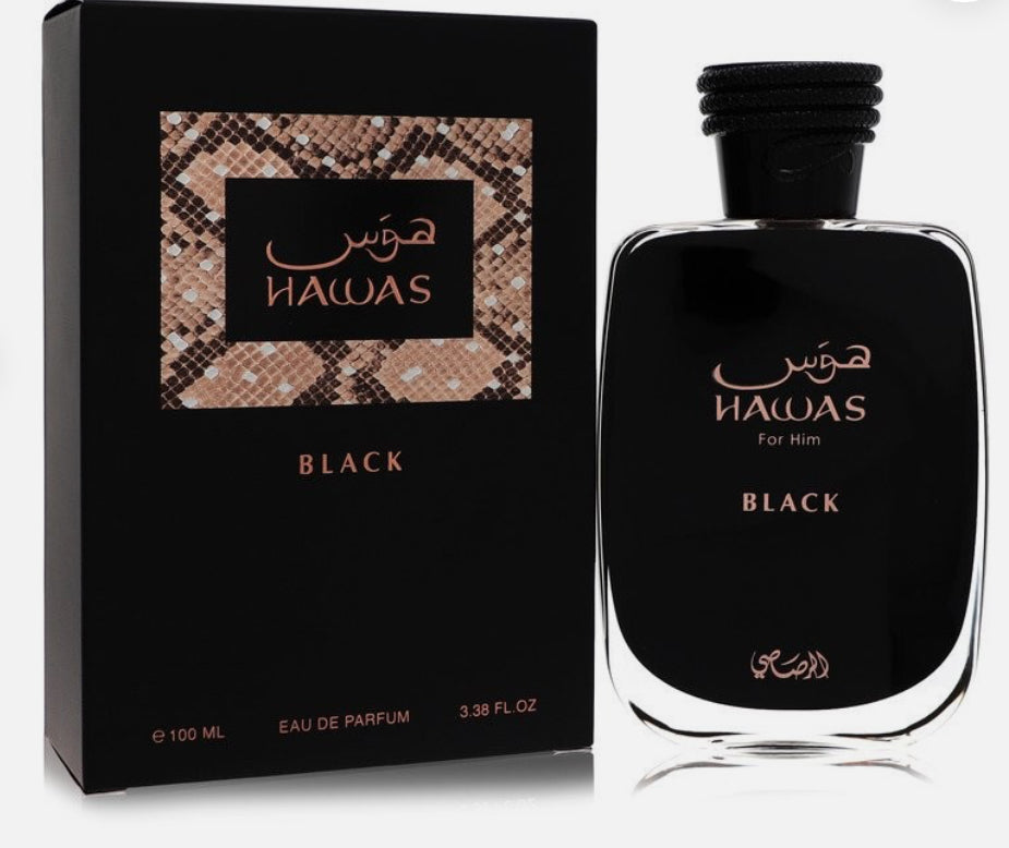 Rasasi Hawas Black Edition Eau de Parfum Spray For Man & Women