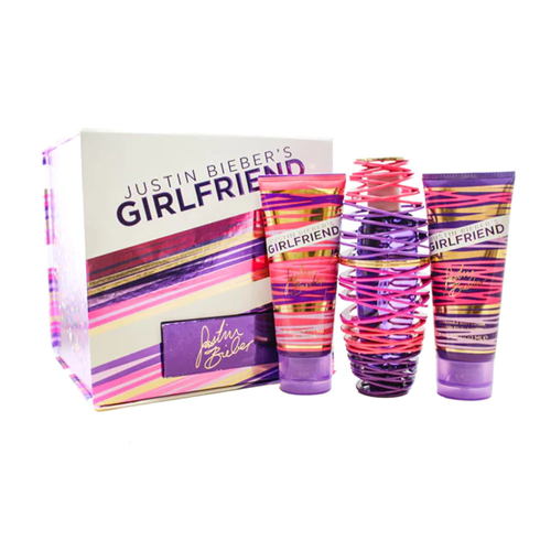 Justin Bieber's Girlfriend 3ps Gift Set 50ml / 1.7 Fl. OZ. For Women