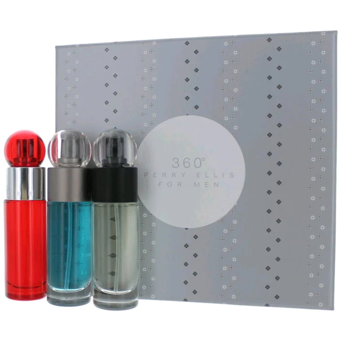 Perry Ellis Men's 3 Piece Variety Set - 360  For Man