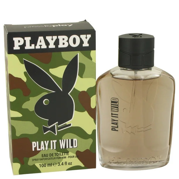 (3 pack) Playboy Play It Wild by Playboy Eau De Toilette Spray  For Man