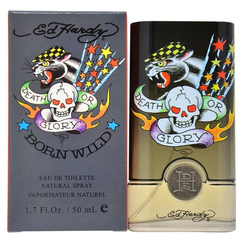 Ed Hardy Born Wild For Men Eau De Toilette Spray 50ml / 1.7 OZ. For Man