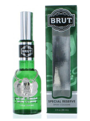 Brut Cologne by Faberge, First released in 1964 by the design house of Faberge, Brut’s enduring formula has remained a classic in men’s cologne over the years. With a refined aromatic and spicy character, this fragrance befits a distinguished wearer, particularly in the evening for a classy social outing or romantic dinner.  Notes: Citrus notes of bergamot and lemon mix with lavender for a sharp opening into the middle blend of jasmine and geranium; a varied base of oakmoss, tonka bean