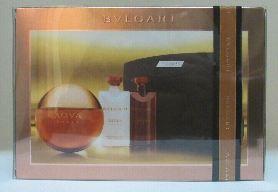 Aqua Amara By Bvlgari Gift Set Eau De Toilette Spray For Man