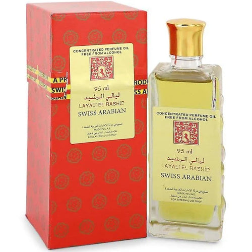 Layali El Rashid By Swiss ArabianConcentrated Perfume Oil 95ml / 3.2 OZ. For Man / Women