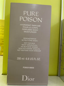 Pure Poison By Christian Dior 200ml / 6.8 OZ. Perfumed Body Lotion