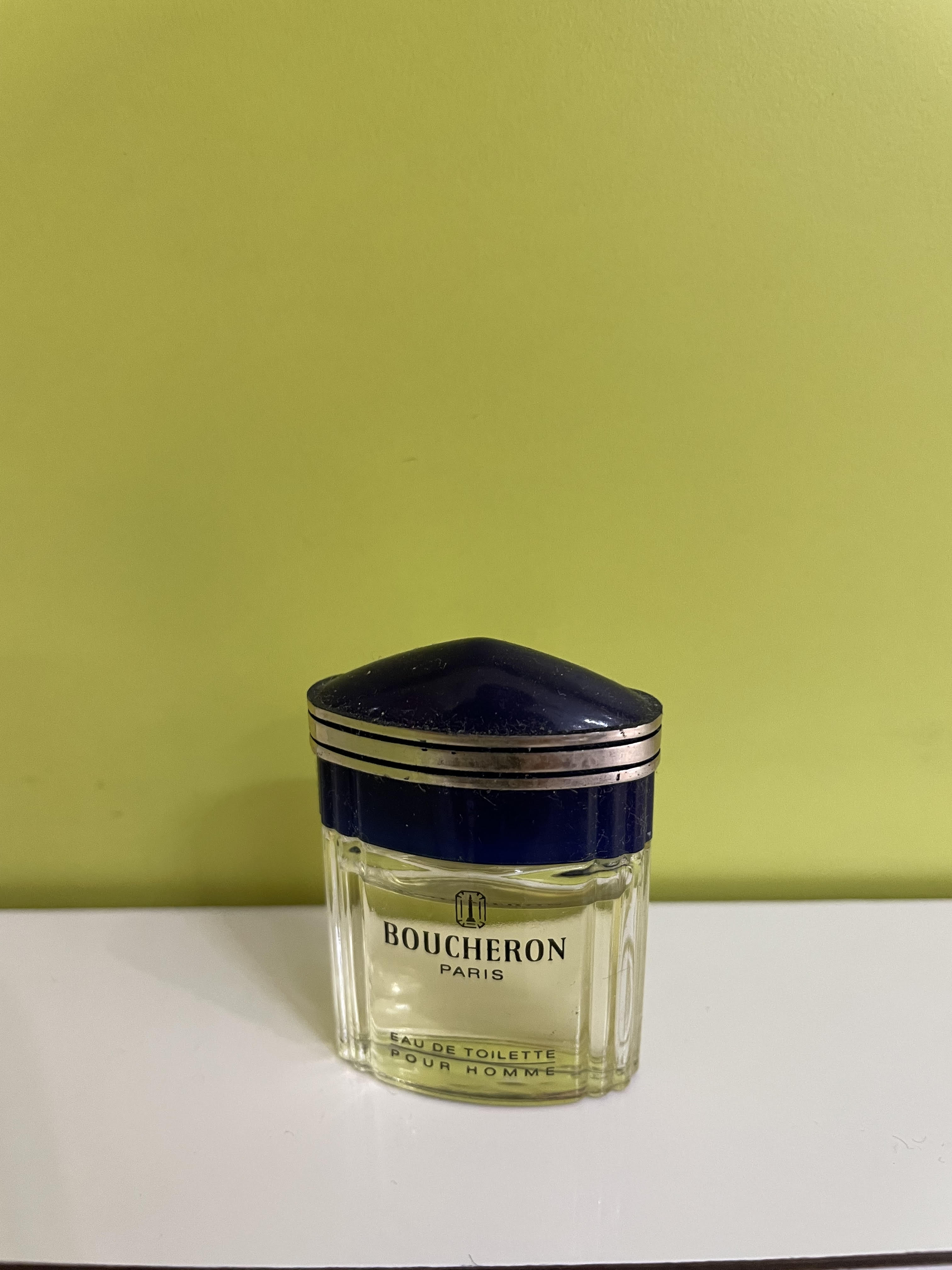 Boucheron pour Homme Eau de Toilette Miniature Vintage No Spray For Man