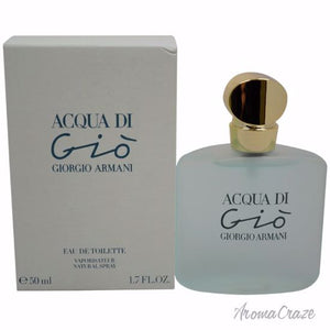 Acqua Di Gio Perfume by Giorgio Armani, Delight in a floral, breezy perfume with Acqua di Gio by Giorgio Armani, created in 1995, perfect for those long summer days that you hope will never end.  Notes:  The bottom notes support the fragrance with amber, musk, sandalwood, styrax, and cedar. The heart notes that give this perfume its floral nature are lily-of-the-valley, rose, jasmine, hyacinth, freesia, and ylang-ylang.