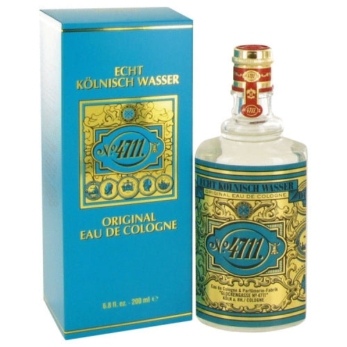 4711 Cologne by Muelhens, Originally named Eau de Cologne when it was created, 4711 was the handiwork of Johann Maria Farina before he sold the rights and licenses to the design house of Muelhens in 1792. The fragrance is described as a refined fruity aroma intended to refresh the senses rather than leaving a strong perfume-filled trail.