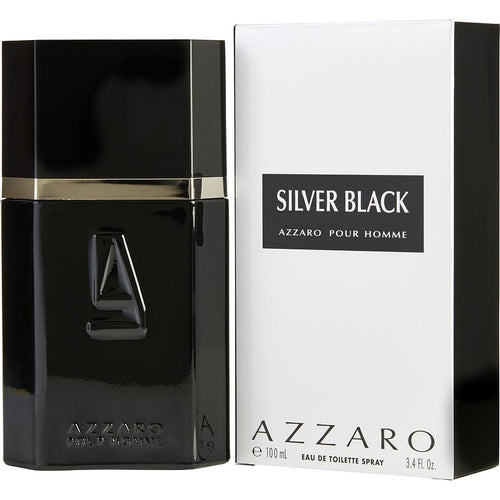 Azzaro Silver Black Eau De Toilette Spray For Man