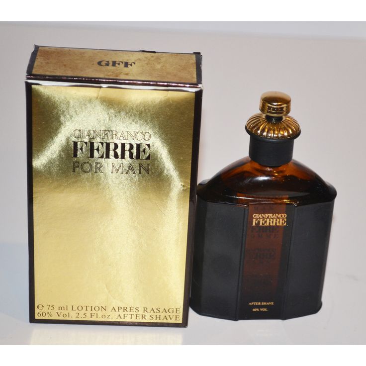 Gianfranco Ferre Gold For Man After Shave Lotion 75ml / 2.5 OZ.