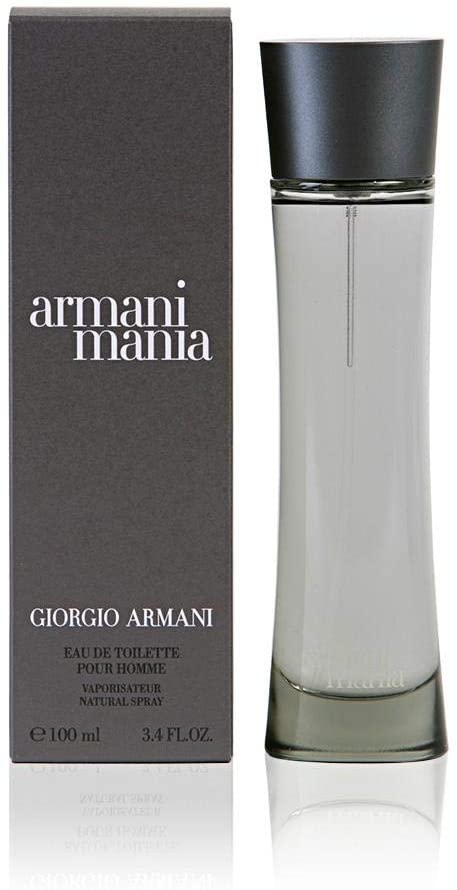 Armani Mania eau de toilette spray by Giorgio Armani 100 ml / 3.4oz. Eau De Toilette Spray For Man