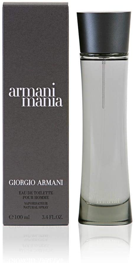 Armani Mania eau de toilette spray by Giorgio Armani 100 ml / 3.4oz. Eau De Toilette Spray For Man