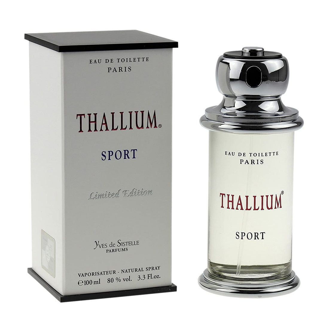 Thallium Sport Limited Edition By Yves de Sistelle Parfums Eau de Toilette Spray For Man