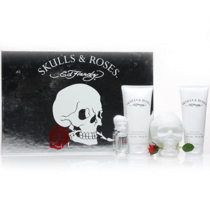 Ed Hardy Skulls & Roses eau De Parfum Spray 100 ml / 3.4 OZ. Gift Set For Women