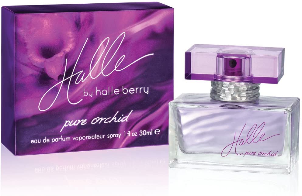 Halle Berry Halle Pure Orchid New and Sealed 1 OZ. / 30ml Eau de Parfum Spray For Women