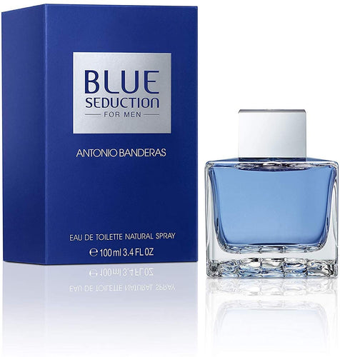 Blue Seduction is described by Antonio Banderas as “a modern, stylish and masculine fragrance which carries a part of me and my culture.”  Notes: The fragrance opens with rich and vibrant top notes of melon, bergamot, and mint that draws the senses in.  A woodsy base with amber and oakmoss lingers on the skin, bold and enticing.