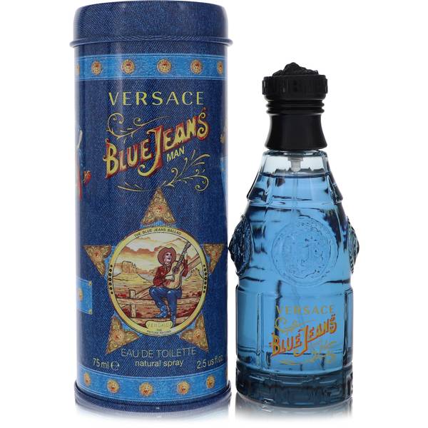 Blue Jeans By Versace Eau de Toilette Spray For Man