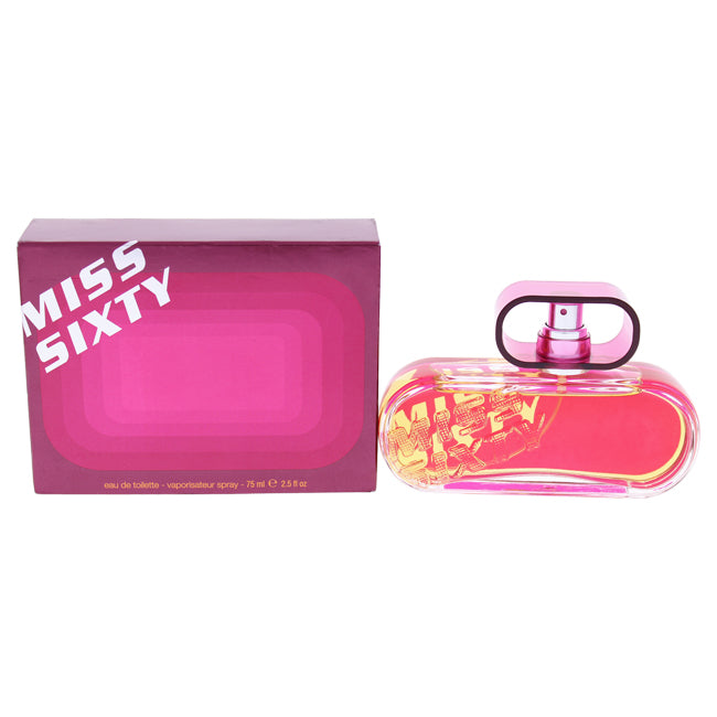 Miss Sixty Eau De Toilette Spray 75 ml / 2.5 oz. For Women