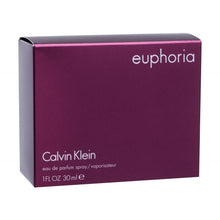 Load image into Gallery viewer, Enhance your allure with the sweet scent of fresh flowers by wearing Euphoria by Calvin Klein.  Notes: Containing notes of black violet, pomegranate, black orchid, mahogany wood, persimmon, and lotus blossom, this perfume for women is perfect for romantic nights out with that special someone.