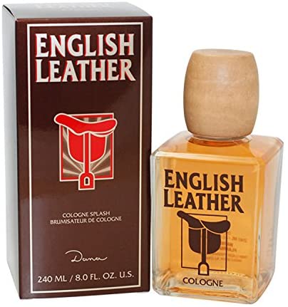 nglish Leather Cologne by Dana, English Leather is a classic men’s fragrance that has been on and off the market since its original formulation in 1949 by Dana and continues to be a favorite for nostalgia fans for its solidly masculine scent.  Notes: Opening notes of bergamot and lavender mix with citrus and rosemary for a bracing first act. Middle notes of honey and rose mellow out the sharpness, but the base notes are the ones that last and envelope you in the signature scents of leather