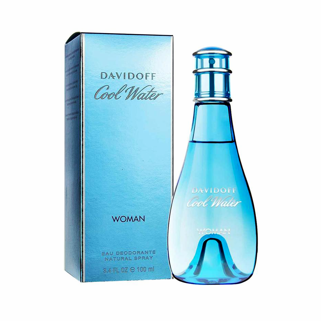 Cool Water By Davidoff Deodorant Spray 100ml / 3.4 FL. OZ. for Women