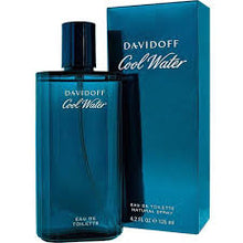 Load image into Gallery viewer, Davidoff launched the legendary fragrance Davidoff Cool water for men in 1988. This scent revolutionized men’s fragrances thanks to the air of freshness injected into the mixture. This sharp and intense cologne manages to combine a crispness that resonates with men from all walks of life. Men around the world reach for cool water. Davidoff and perfumer Pierre Bourdon are the masterminds