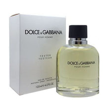 Load image into Gallery viewer, Dolce &amp; Gabbana Cologne by Dolce &amp; Gabbana, Walk into any room feeling confident and debonair wearing Dolce &amp; Gabbana, a robust men’s fragrance. This enigmatic cologne blends spicy, citrus and floral accords for a powerful and seductive aroma that’s sure to gather interest from those around you.  Notes:  Top notes are sparkling bergamot, tart lemon, neroli, orange, clary sage, mandarin orange, tarragon and soothing lavender. 