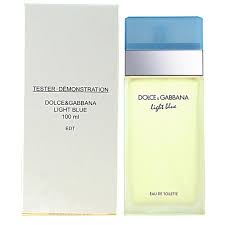 Light Blue Perfume by Dolce & Gabbana, Light Blue is an aroma anchored in flower notes and fruity aromas, perfect for women looking to freshen their scent and arouse the apple of their eye.  Notes:  The fragrance starts with a tinge of green apple, supported by Sicily cedar notes and hints of bluebell. Those enjoying this fragrance are treated to more depth than the initial bouquet with middle tones of jasmine and bamboo.