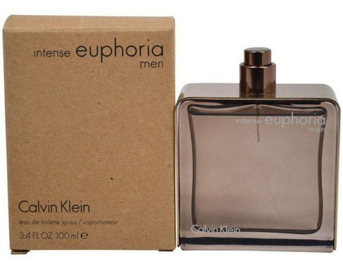 Euphoria Intense Cologne by Calvin Klein, Euphoria Intense is a spicier, intensified take on the classic fragrance, Euphoria.  Notes: Its top notes of ginger and pepper give it a spice-filled, energizing opening, that is balanced out by its fresh middle notes of vetiver, cedar, black basil, and sage. Finally, slightly sweeter, sensual base notes of labdanum, myrrh, amber, patchouli, and oud work to tie the fragrance together