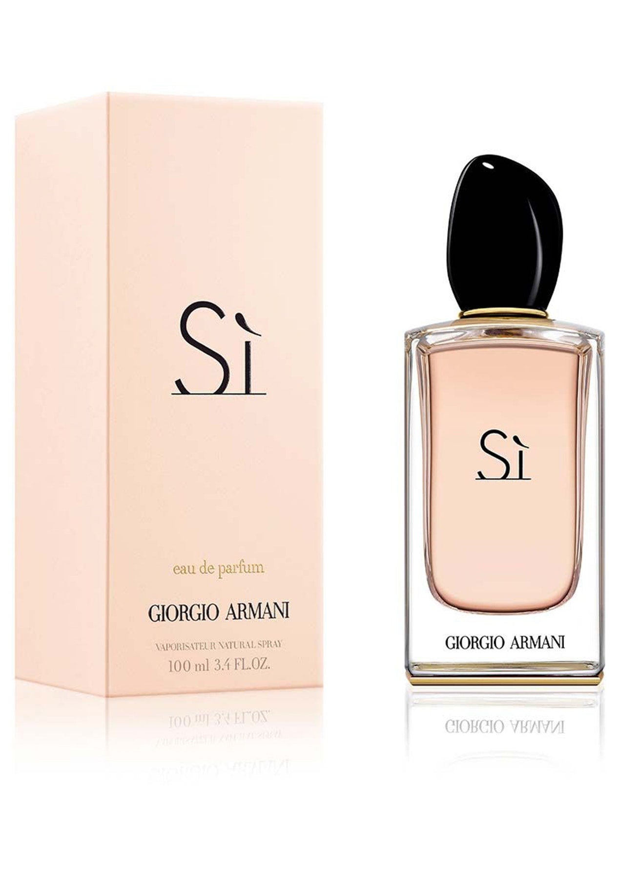 Armani Si Perfume by Giorgio Armani, For connoisseurs of fine perfumes, Armani Si for women is a symphony of pleasures.  The perfectly balanced blend of immediately noticeable top notes includes white cedarwood and Italian blackberries.  As these notes fade, the middle notes may be heard more prominently, revealing sweet nectar, freesia, May rose and the warmth of cassis.