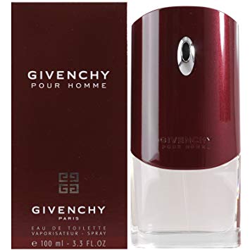 Givenchy Pour Homme Burgandy Eau De Toilette Spray For Man