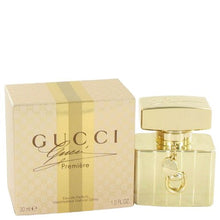 Load image into Gallery viewer, Gucci Premiere Perfume by Gucci, Gucci Premiere is a fruity and smoky perfume launched in 2012.  Notes:  The scent opens with vintage champagne, orange blossom, and citrusy bergamot fruit. White florals and musk settle in the middle notes.  This fragrance closes with a combination of woodsy notes and earthy leather.