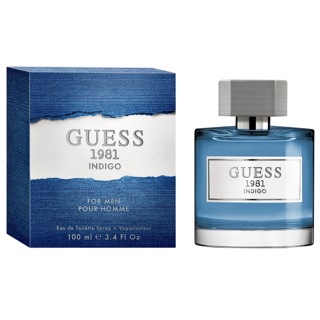 Guess 1981 Indigo By Guess Eau de Toilette Spray For Man