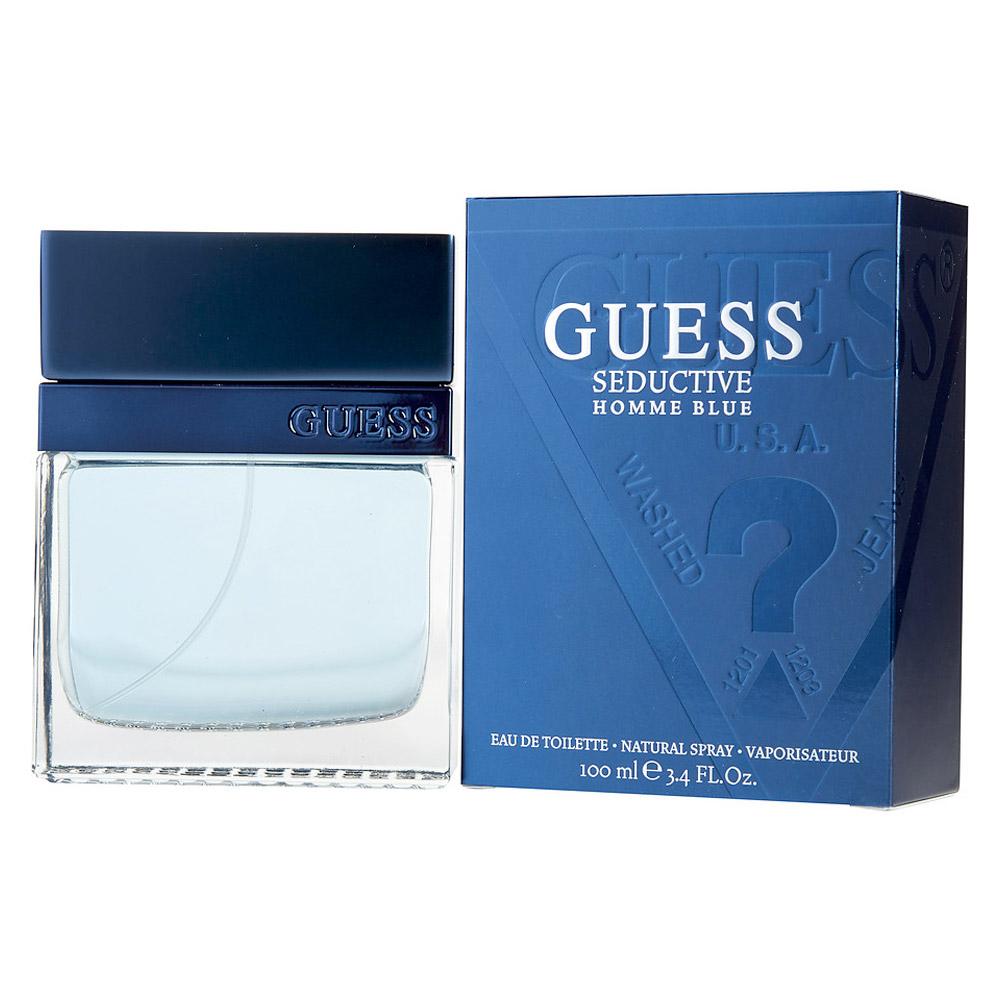 Guess Seductive Homme Blue Eau de Toilette Spray For Man Perfumeboy
