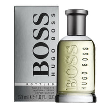 Load image into Gallery viewer, Boss No. 6 Cologne by Hugo Boss, For the perfect men&#39;s scent appropriate for everyday use and casual hang-outs, wear Boss No. 6 by fashion and fragrance brand Hugo Boss.  Launched in 1999, this timeless cologne is an excellent option for men of all ages and types.  Notes:  Its composition features green notes of fern combined with citrus fruits such as bergamot and pineapple.