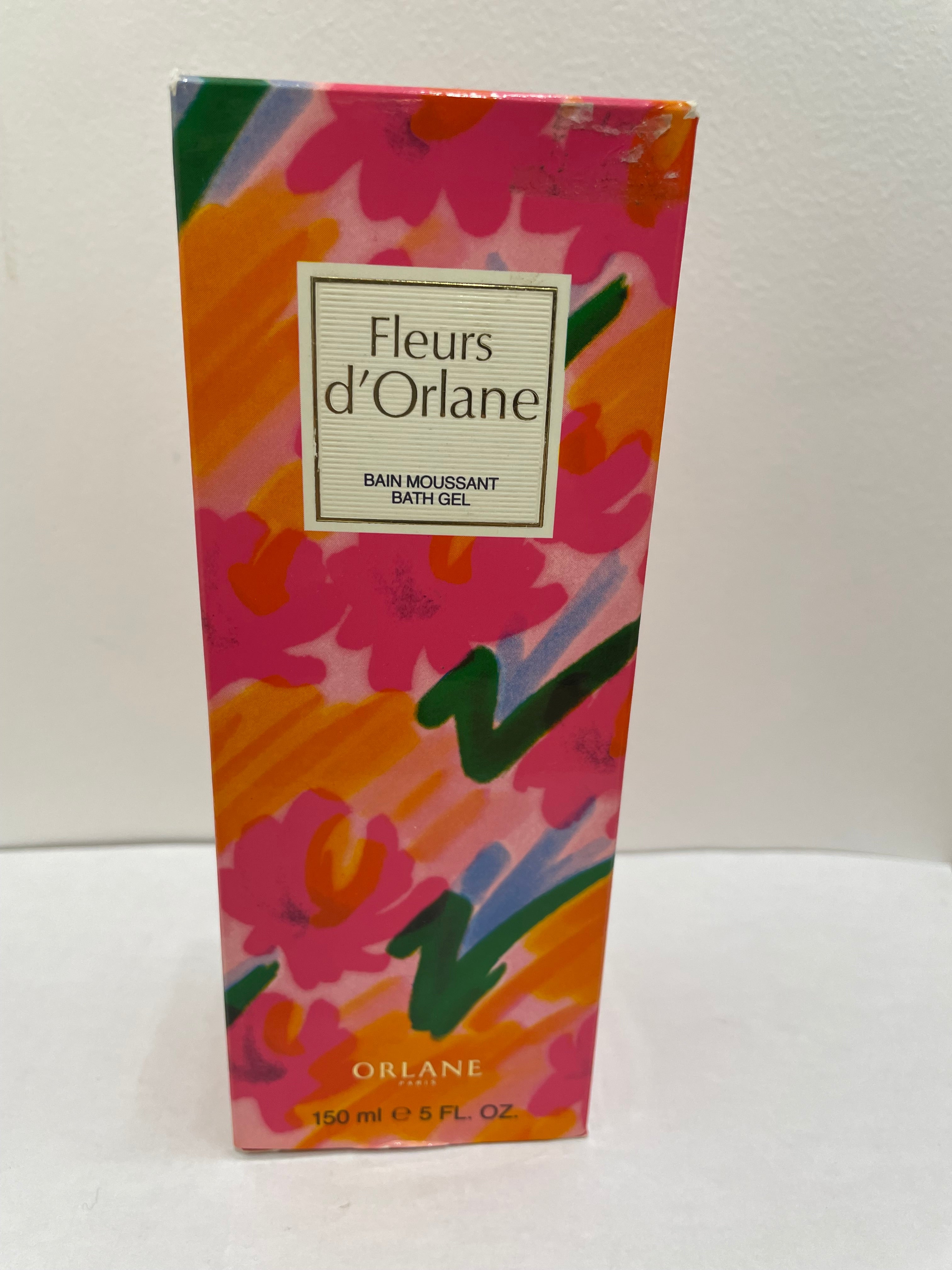 Fleurs d'Orlane by Jean d'Albret( 1983) Secret Bath Gel 150ml / 5 OZ.
