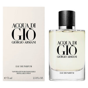 Acqua di Gio By Giorgio Armani Eau de Parfum Refillable Spray For Man