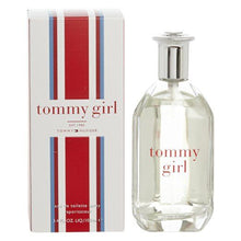 Load image into Gallery viewer, Tommy Girl Perfume by Tommy Hilfiger, Tommy Girl was one of the quintessential fragrances that gained the American fashion label more popularity and its iconic status. Debuting in 1996, the now-classic scent comes in its original sleek, sophisticated clear flacon emblazoned in the brand’s recognizable typeface.  Notes: Crafted by Calice Becker, it opens with top notes of Camellia flower and apple blossom mingled with black currant and mandarin orange. 