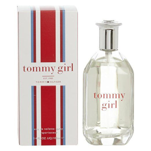 Tommy Girl Perfume by Tommy Hilfiger, Tommy Girl was one of the quintessential fragrances that gained the American fashion label more popularity and its iconic status. Debuting in 1996, the now-classic scent comes in its original sleek, sophisticated clear flacon emblazoned in the brand’s recognizable typeface.  Notes: Crafted by Calice Becker, it opens with top notes of Camellia flower and apple blossom mingled with black currant and mandarin orange. 