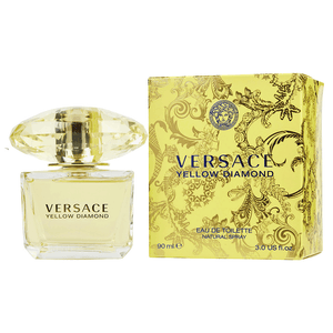 Yellow Diamond by Versace is a floral perfume for women crafted as a pure, transparent, luxurious and feminine. A sophisticated fragrance that is fresh, luxurious, and light.  Top notes of Amalfi Lemon, Pear, Bergamot, and Neroli.  Middle notes of Mimosa. Freesia, Water Lily, and African Orange Flower.  Base notes of Musk, Guaiac Wood, and Amber.