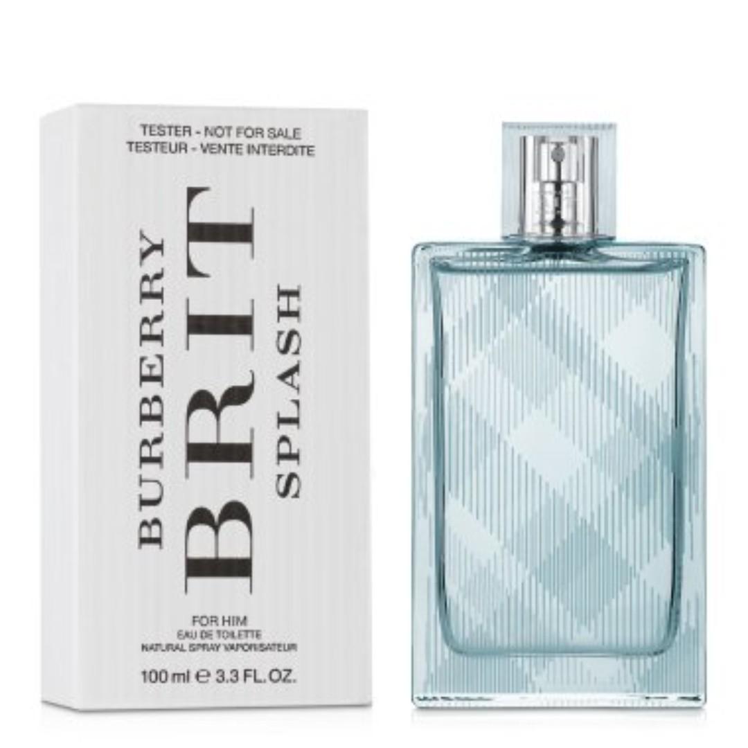 Burberry Brit Splash was released for the summer season of 2015.   The bright aquatic fragrance of the Burberry Brit Splash Eau de Toilette Spray for men is reminiscent of an explosion of cold and fresh water on warm skin.  Notes:  A refreshing and aromatic composition of Rosemary, Melon, and Galbanum at the top invigorates the senses.