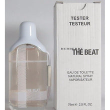 Load image into Gallery viewer, Burberry The Beat women an intense and energetic scent with warm top notes of bergamot, cardamom, pink pepper and mandarin Heart notes of Ceylon tea, iris and bluebell add a floral texture White musk, vetiver and cedar wood give depth to this sensual fragrance.  Notes:  Bergamot, Cardamom, Pink Pepper, Mandarin, Ceylon Tea, Iris, Bluebell, White Musk, Vetiver And Cedar Wood.  Style: