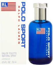 Load image into Gallery viewer, Polo Sport Cologne by Ralph Lauren, Polo Sport is a men’s aromatic green scent with aromatic, fresh spicy, green, citrus, and aldehydic main accords. Announced in 1994, this fragrance blends aldehydes, lavender, mint, artemisia, mandarin orange, bergamot, lemon, and neroli top notes, then entices you to the middle notes of seagrass, ginger, jasmine, geranium, rose, Brazilian rosewood, and cyclamen.