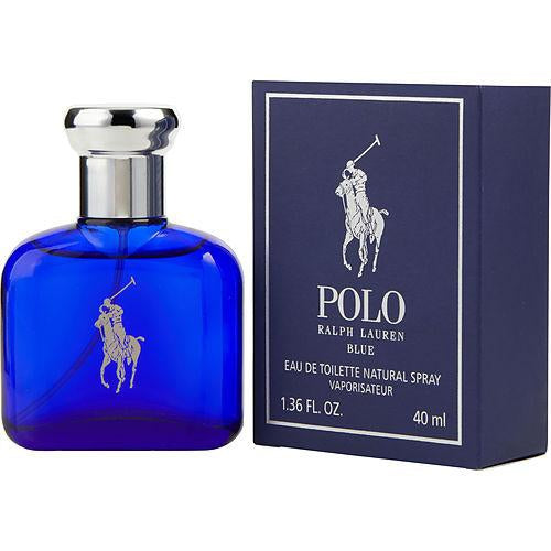 Polo Blue Cologne by Ralph Lauren, Released in 2003, Polo Blue is yet another exciting take on the acclaimed fragrance series.  Notes: This fruit-filled, woodsy blend, designed by perfumers Carlos Benaim and Christophe Laudamiel, features top notes of cucumber, melon, and mandarin orange. Herbaceous notes of sage, basil, and geranium make up the heart of this fragrance, 