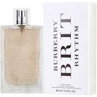 Burberry Brit Rhythm Perfume by Burberry, Show everyone you live life to your own beat with Burberry Brit Rhythm, an invigorating women’s fragrance. This impassioned perfume emits floral and woody accords for a refreshing and energizing scent you’ll be happy to wear while dancing the night away.  Notes:  Top notes of spicy pink pepper, neroli, relaxing lavender and aldehydes open the fragrance with a soft and luminous approach,