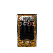 This fragrance was launched by the design house of Cuba in the year 1979.  Notes:  This masculine fragrance blend of bergamot, lavender, vetiver, woods and jasmine. Design house: Cuba Scent name: Cuba Gold Launch date: 1979 Gender: Men's Features a blend of bergamot, lavender, vetiver, woods and jasmine.