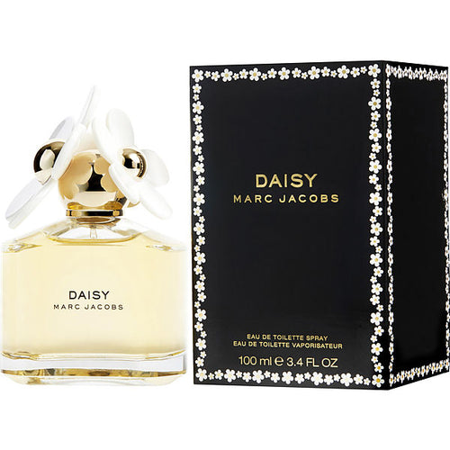 Daisy Perfume by Marc Jacobs, Released in 2007, Daisy by Marc Jacobs is a light, clean and feminine expression of floral aromas. Wear it through the spring and summer months as a refreshing source of cheer.  Notes: The top notes are a lovely composure of violet leaf, red grapefruit and strawberry. The heart notes blossom with gardenia, violet and jasmine. The base notes settle down with musk, white woods and vanilla. This classic perfume could easily be your signature scent.