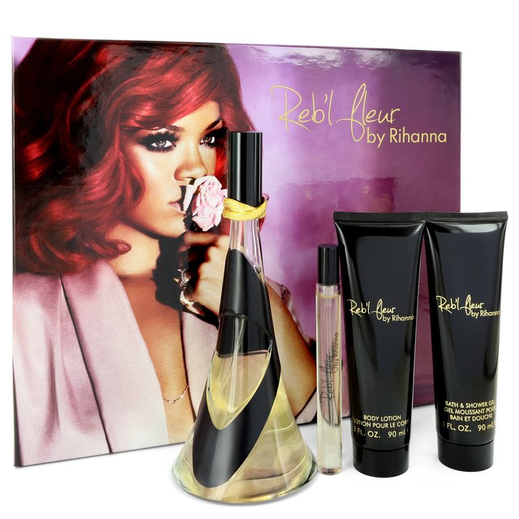 Rihanna Reb'l Fleur by Rihanna Gift Set Eau de Parfum Spray For Women