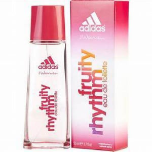 Adidas  is a fun-loving fragrance for the vibrant, modern woman . It’s a sparkling floral, fruity scent that carries the energy of a great day that’s perfect for lifting your mood.   Notes: Fruity top notes include pineapple, red apple, and grapefruit. Floral and spicy heart notes feature green papaya, camellia, and jasmine. Fragrant base notes are woodsy notes and musk. 